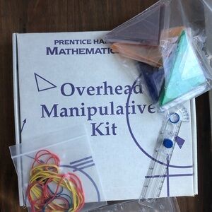 Prentice Hall Mathematics Overhead Manipulatives Kit